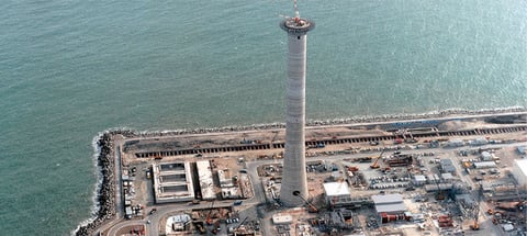 火力発電所 198m