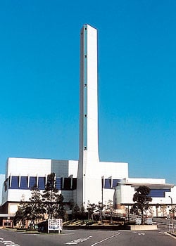 清掃工場 130m